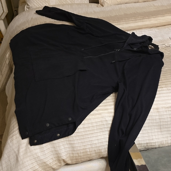 Athleta Women's Black Hoodie Sweatshirt - Picture 5 of 14